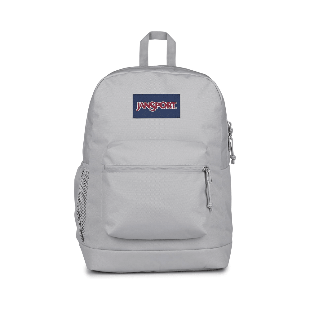 JanSport Cross Town Plus Backpack – Grounded Grey 1