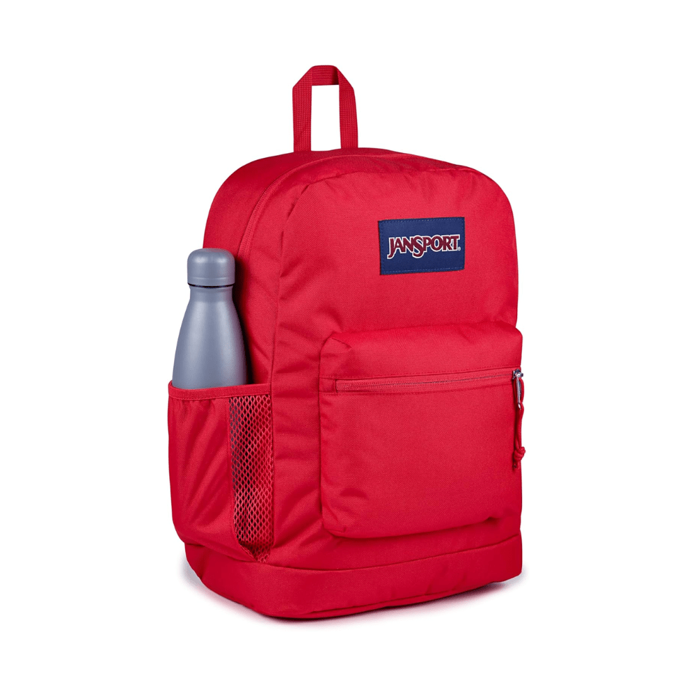 JanSport Cross Town Plus Backpack - Red Tape 3
