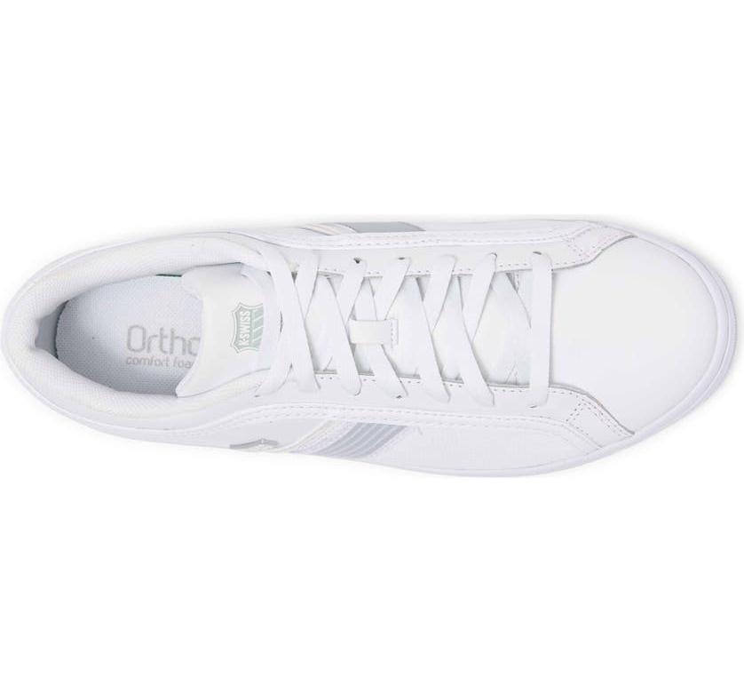 K - Swiss Classic Court Northam White / Silver 07139149 Men's Tennis Shoes 4