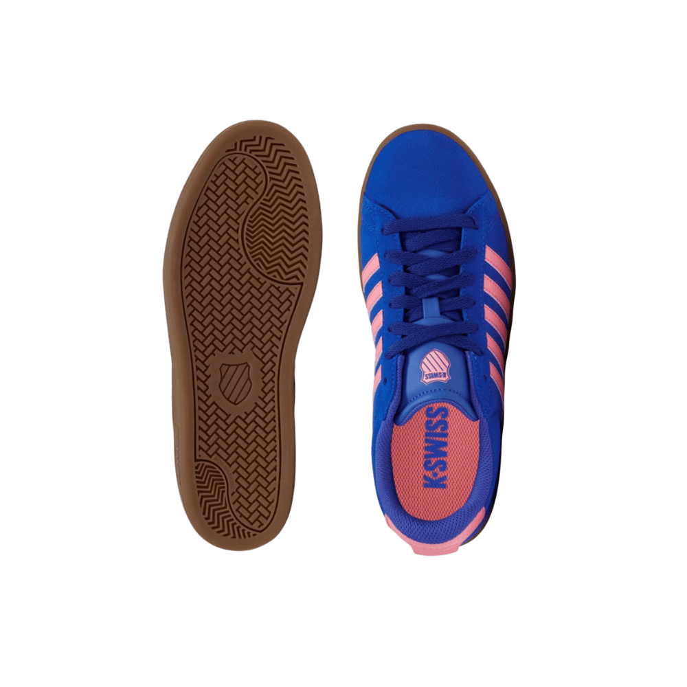 K - Swiss Court Tiebreak II SDE Women’s Dazzling Blue/Pink Lemonade/Gum 99492 - 480 - M 4