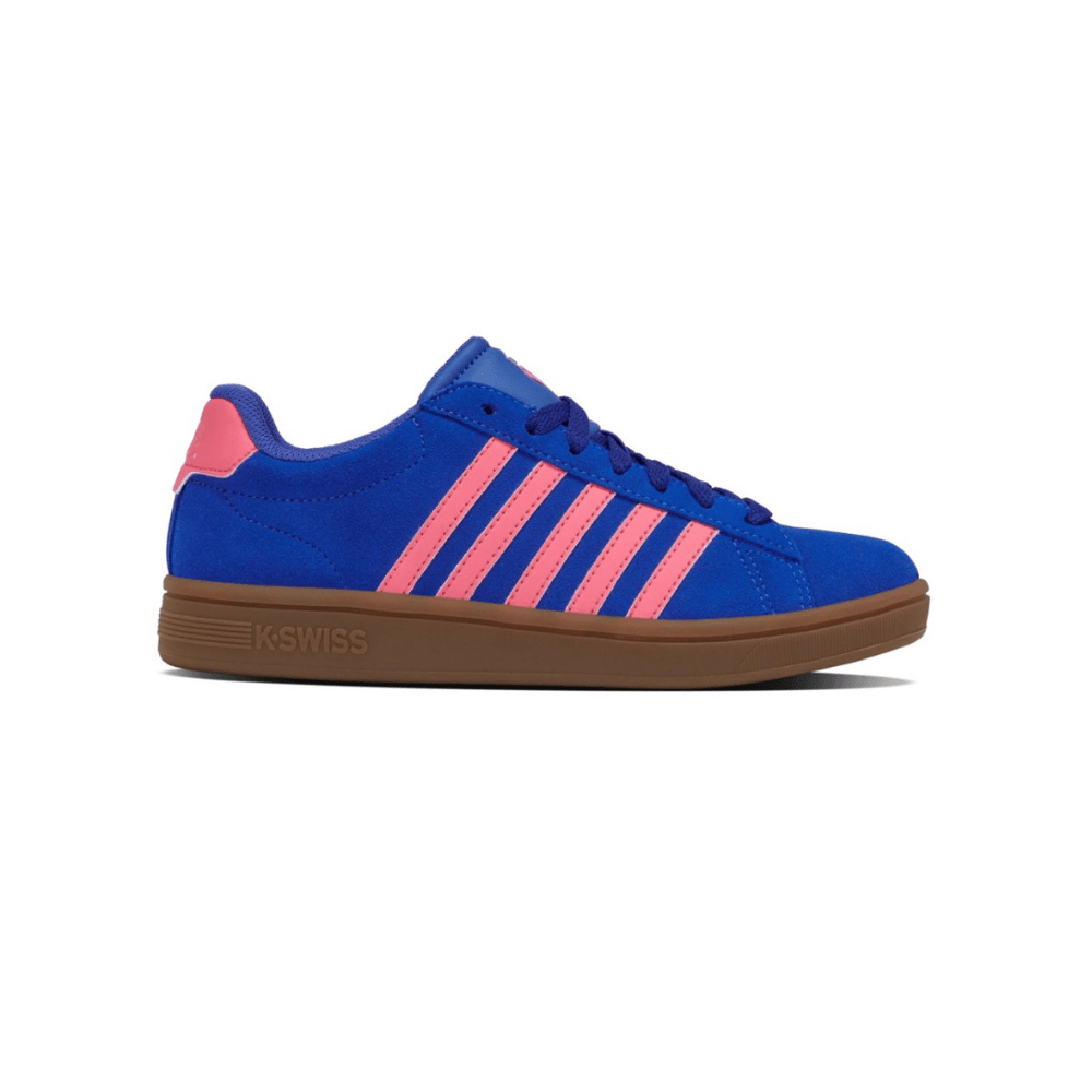 K - Swiss Court Tiebreak II SDE Women’s Dazzling Blue/Pink Lemonade/Gum 99492 - 480 - M 1