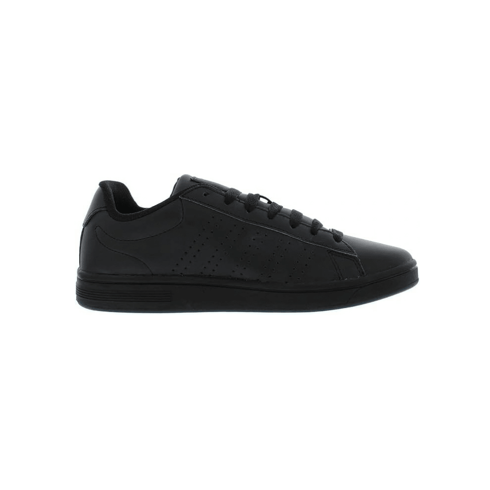 K-Swiss Men’s Court Casper Low Sneakers – Black / Black / Black 1