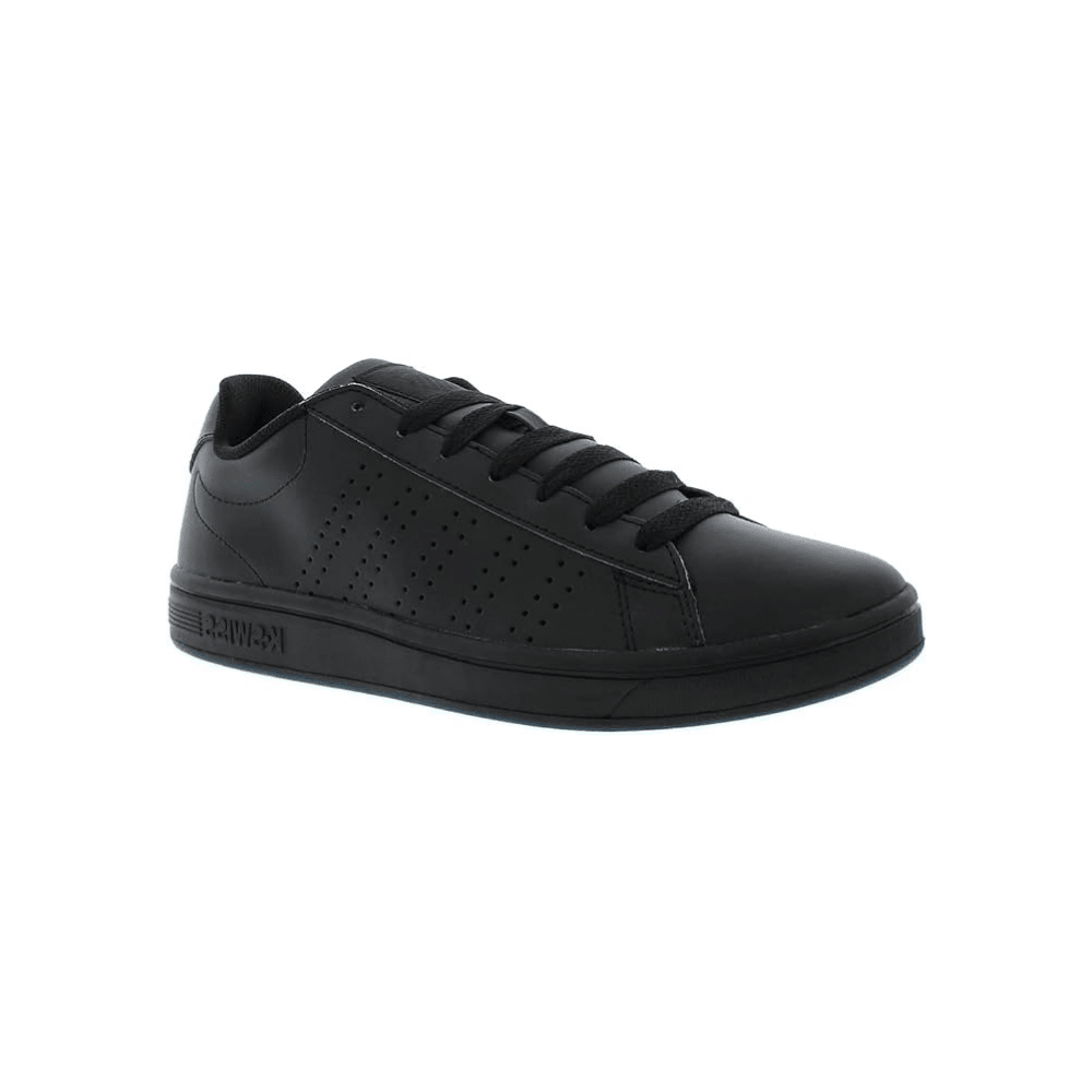 K-Swiss Men’s Court Casper Low Sneakers – Black / Black / Black 2