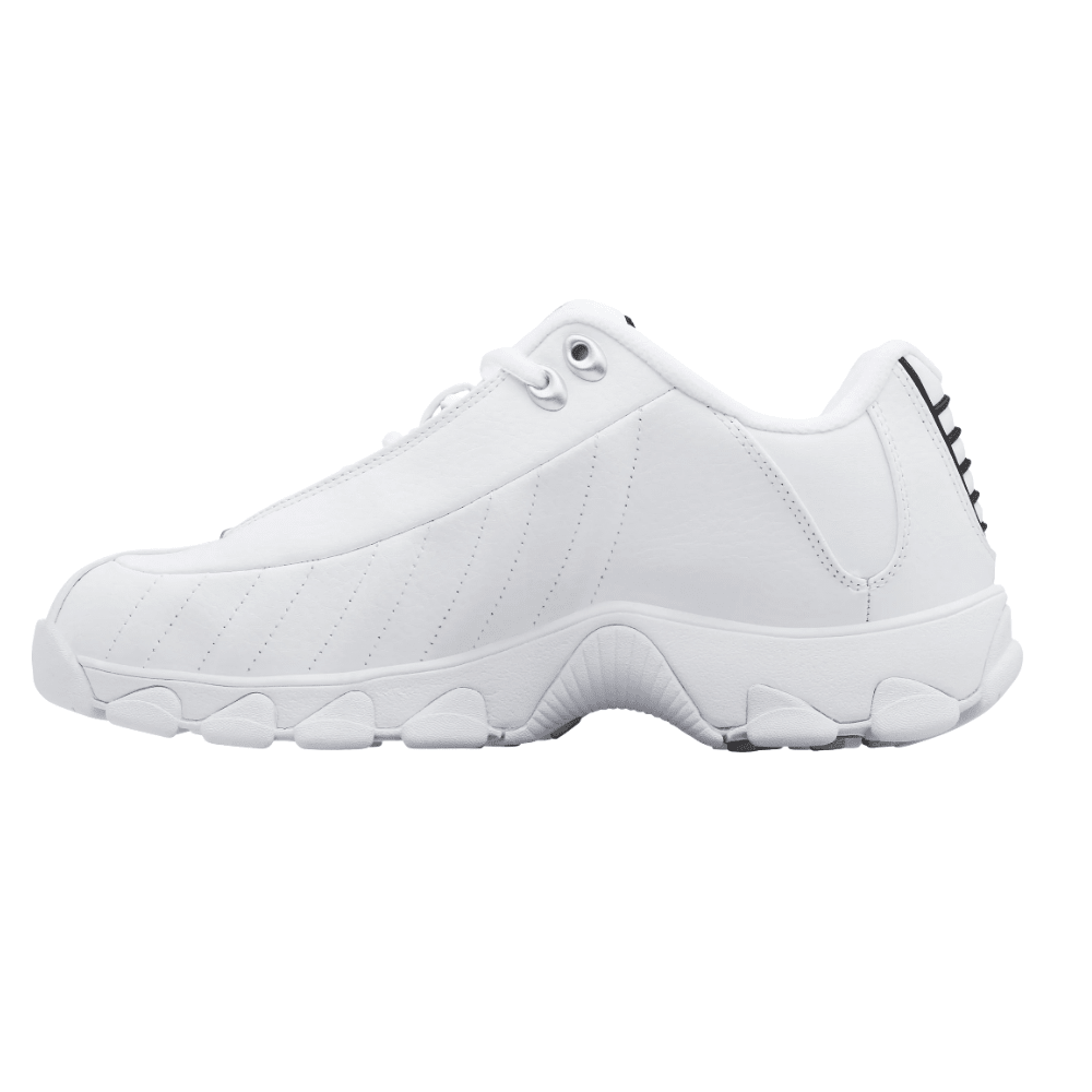 K - Swiss Men's ST329 CMF 03426 - 129 - M WHITE/BLACK/SILVER Sneaker 3