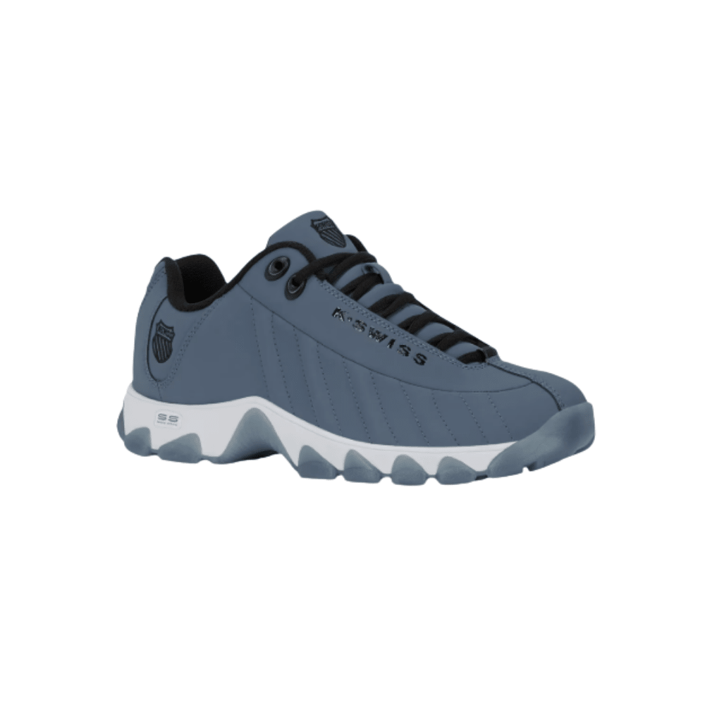 K-Swiss Men’s ST329 CMF Athletic Training Shoes – Blue Zenith / Black / White / Ice Blue 2