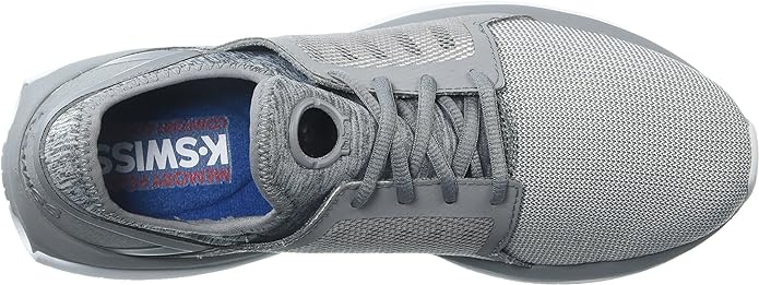 K - Swiss Men's Tubes Millennia P CMF Sneaker, Titanium/White 4