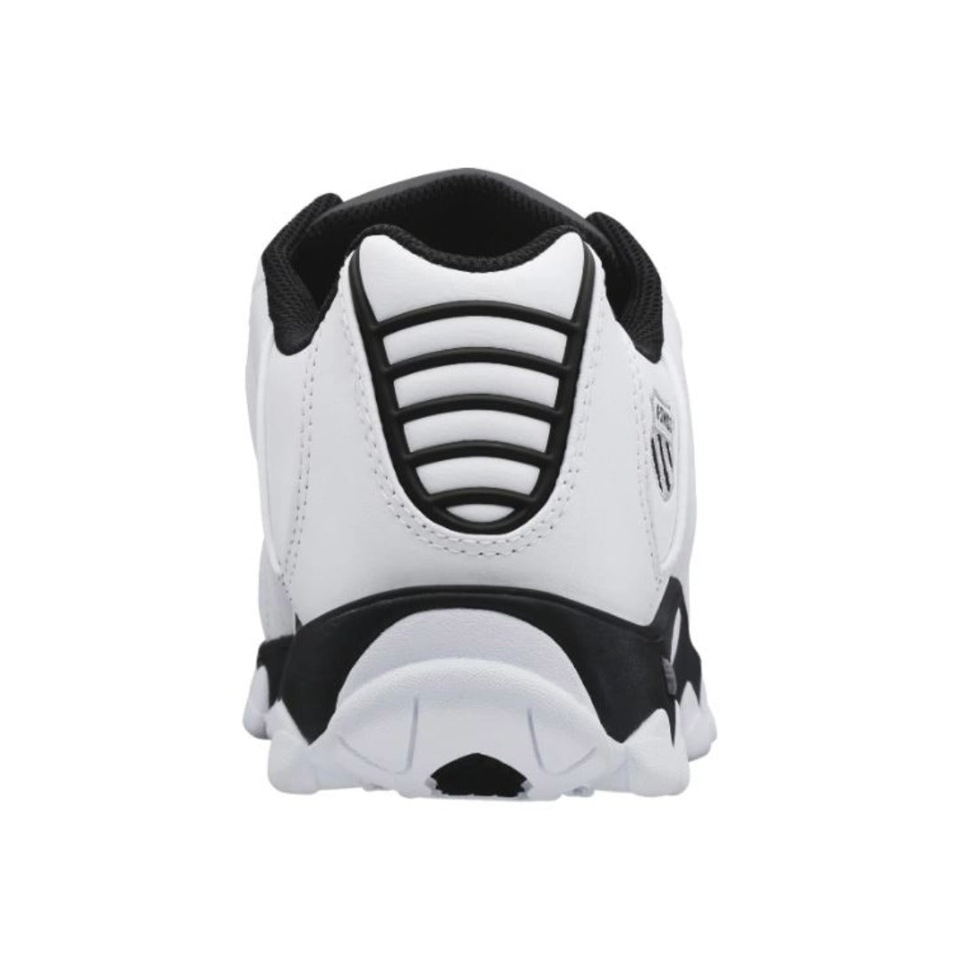 K - Swiss ST329 CMF White Black 03426 - 102 Leather Men's Wide Shoes 5