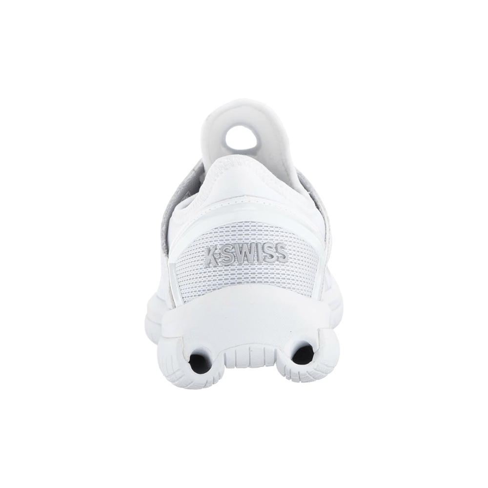 K - Swiss Women's Tubes Millennia CMF Shoe, White/Dawn Blue 4