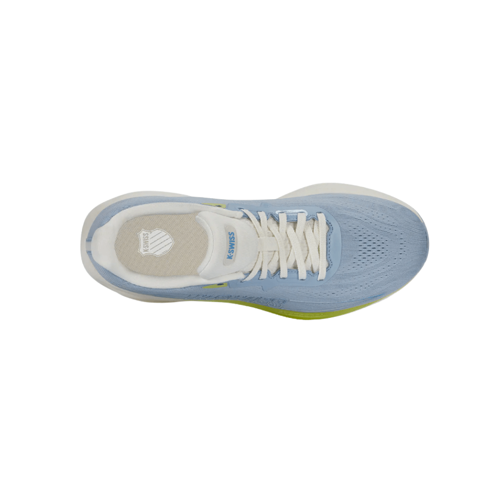 K-Swiss Women’s Viento Lightweight Athletic Sneakers – Skyway / Blanche / Slime Green 7