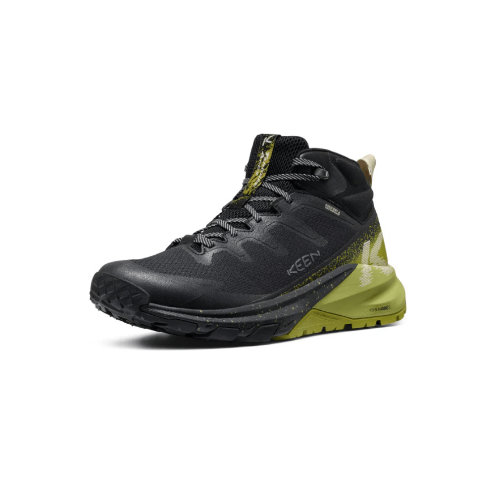 Keen Men's Targhee Apex Waterproof Hiking Boot - Black/Golden Cypress 2
