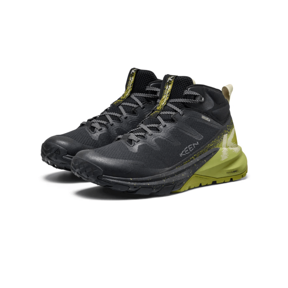 Keen Men's Targhee Apex Waterproof Hiking Boot - Black/Golden Cypress 6