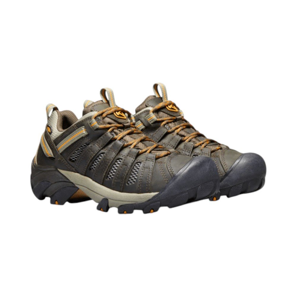 Keen Men's Voyageur All Terrain performance Hiking Shoes - Black Olive / Inca Gold 4