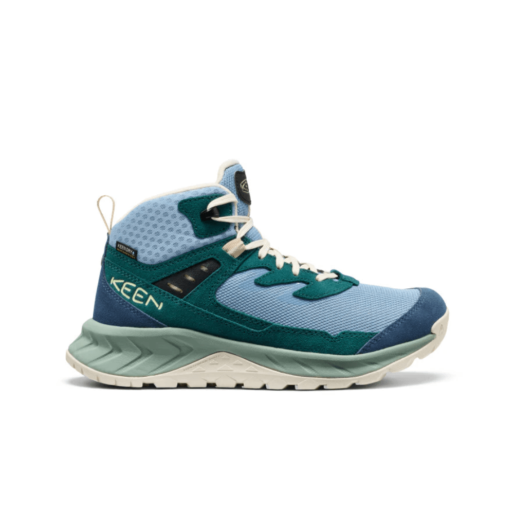 Keen Women's Hightrail Waterproof Hiking Boot - Mediterranea/Birch 1