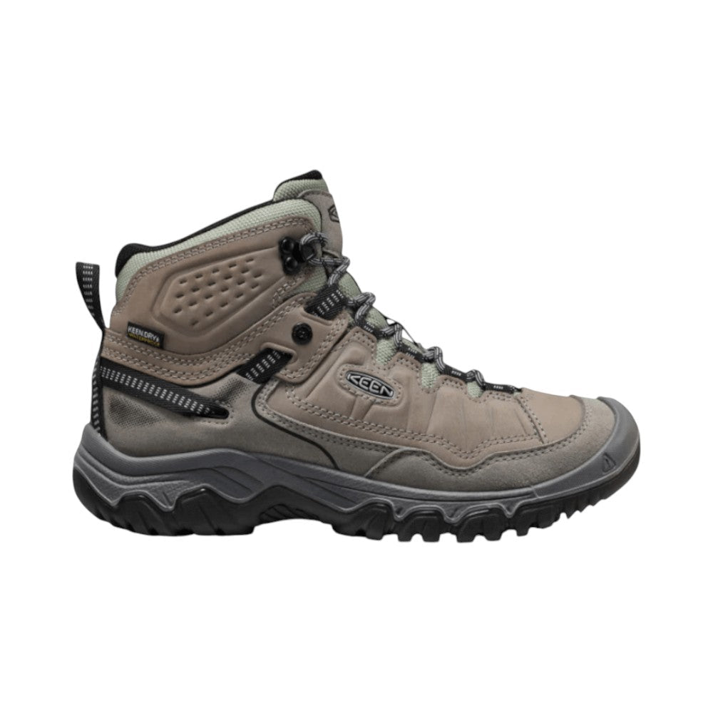 Keen Women's Targhee IV Waterproof Hiking Boot Steel Grey/Lily Pad 1