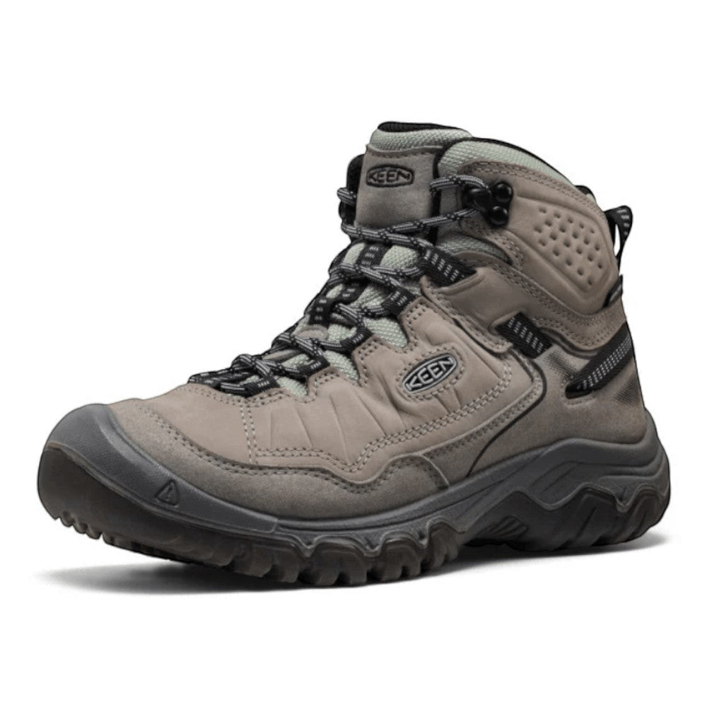 Keen Women's Targhee IV Waterproof Hiking Boot Steel Grey/Lily Pad 2
