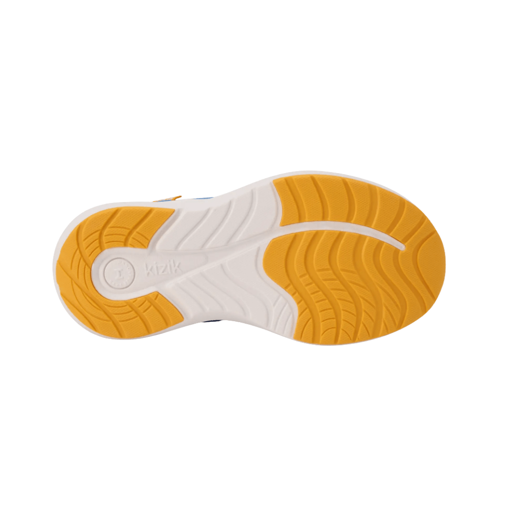 Kizik Kids Athens 2 Hand's Free Unisex Sneaker - Super Sonic/Naval Academy 7