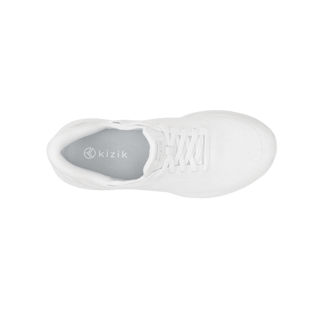 Kizik Athens Unisex Hands-free Breathable Sneaker - White 3