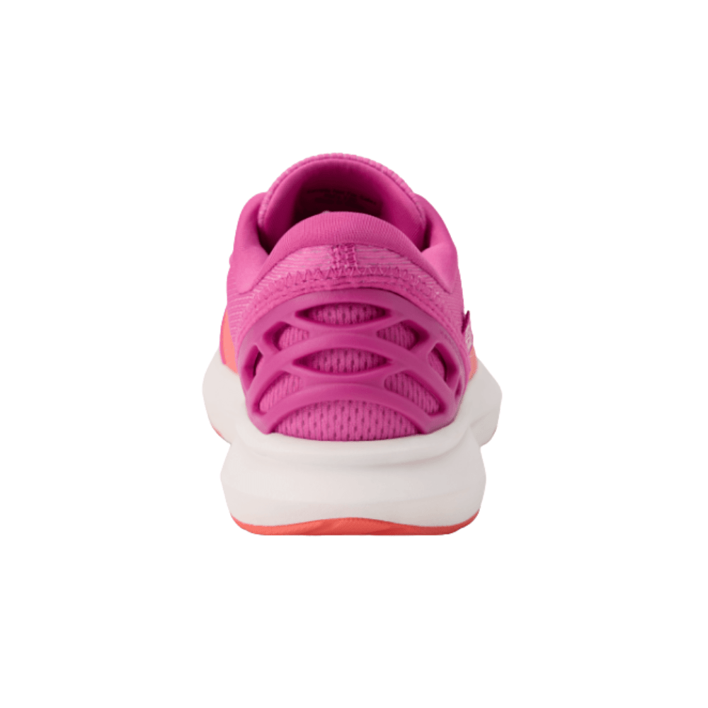 Kizik Kid's Athens 2 Hand's Free Girls Sneaker Fiery Coral/Rose Violet 5