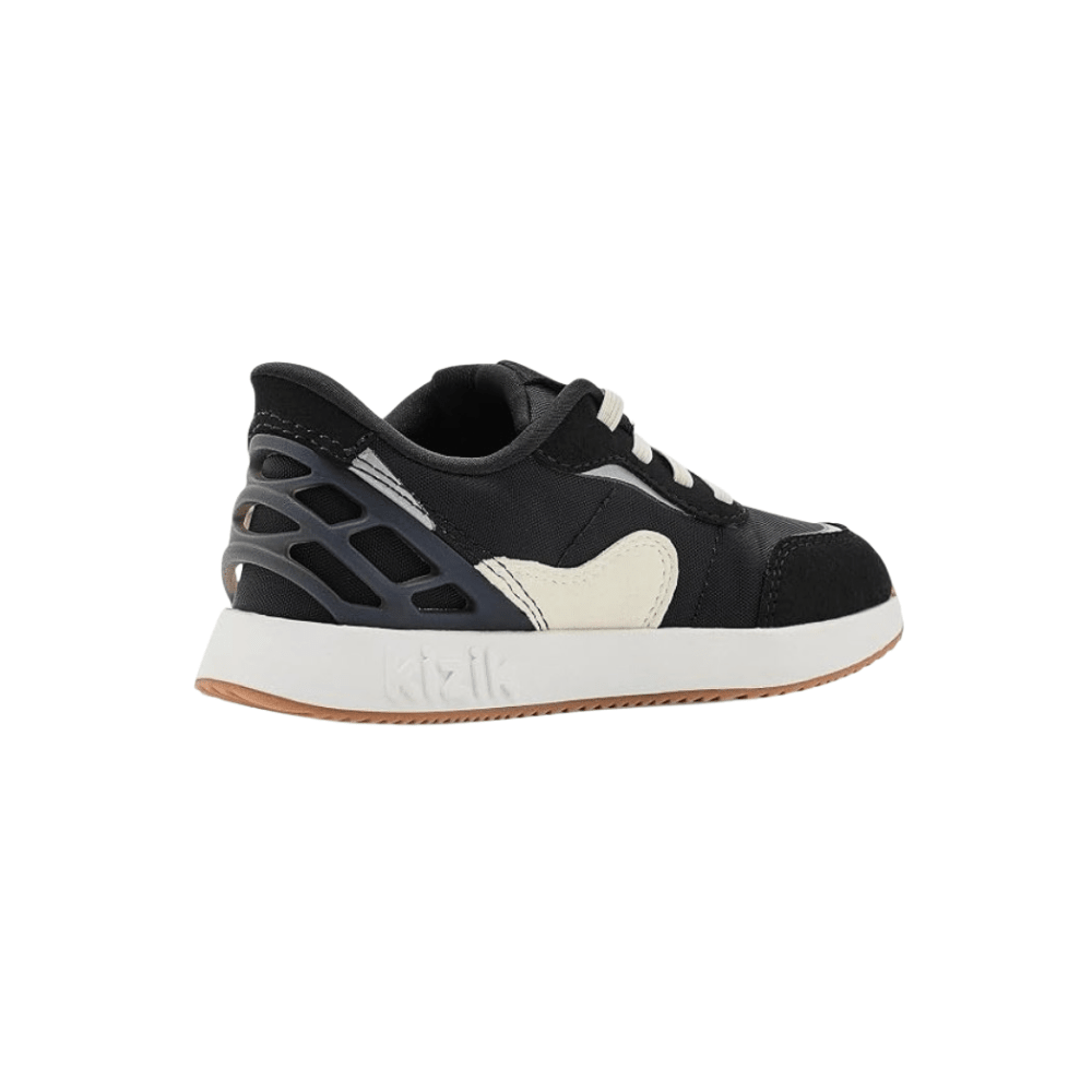 Kizik Kids' Orlando Hands-Free Athletic Sneakers - Black/White 2