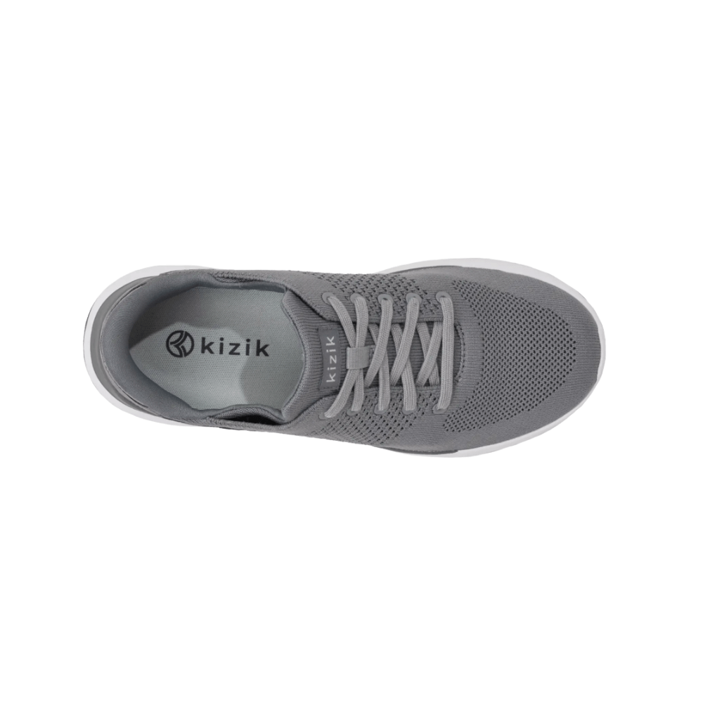 Kizik Lima Gray Hands - Free Unisex Sneakers | Comfortable Slip - On Shoes 3