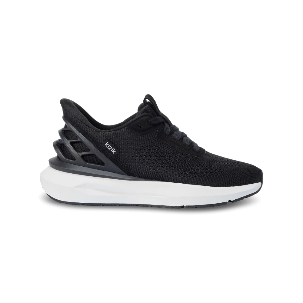 Kizik Men's Athens 2 Hand's Free Lightweight Sneaker Black/White 1