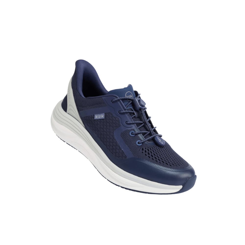 Kizik Men's London Hand's Free Lightweight Breathable Sneakers - Naval Academy/Harbor Mist 2