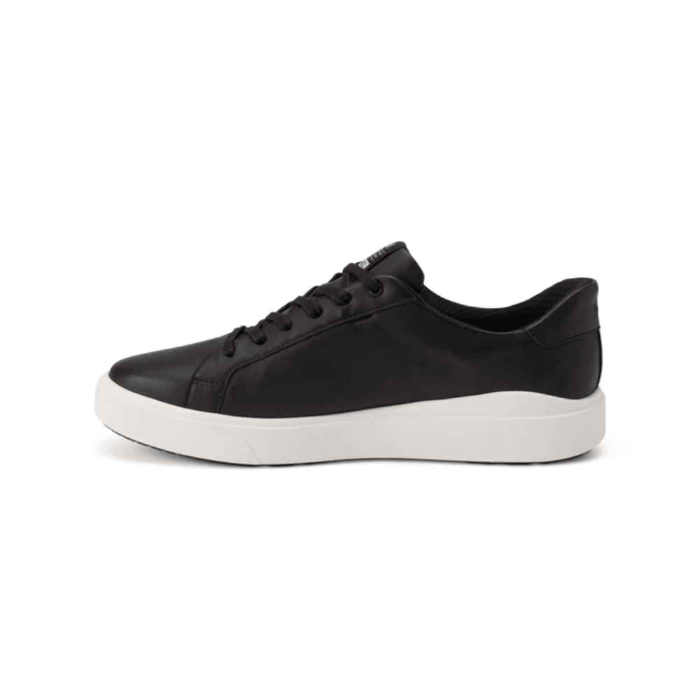 Kizik Men's Vegas 2 – Hands - Free Leather Sneakers - Black White 3