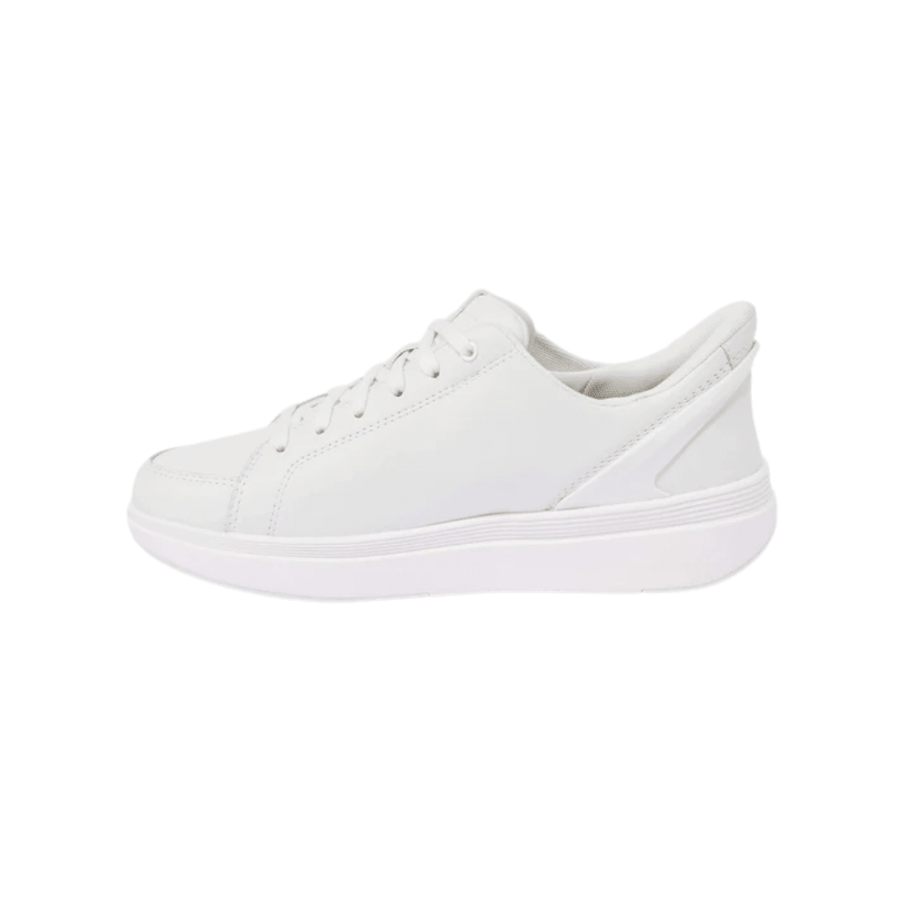 Kizik Sydney Women's Hands - Free Lightweight Leather Sneaker - White 2