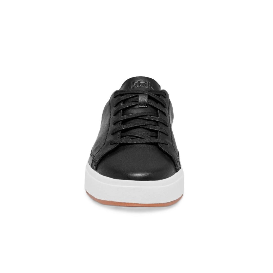 Kizik Vegas Black / White Hands-Free Leather Unisex Sneakers 5