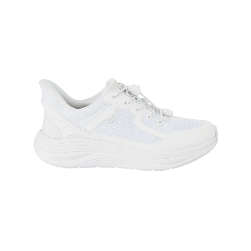 Kizik Women’s London Lightweight Breathable Hands - Free Sneaker – White 1