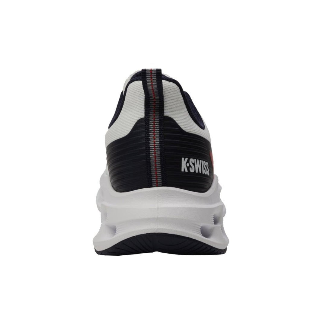 K.Swiss Men's Meleose Tubes Lite White / Navy / Red Sneaker 6