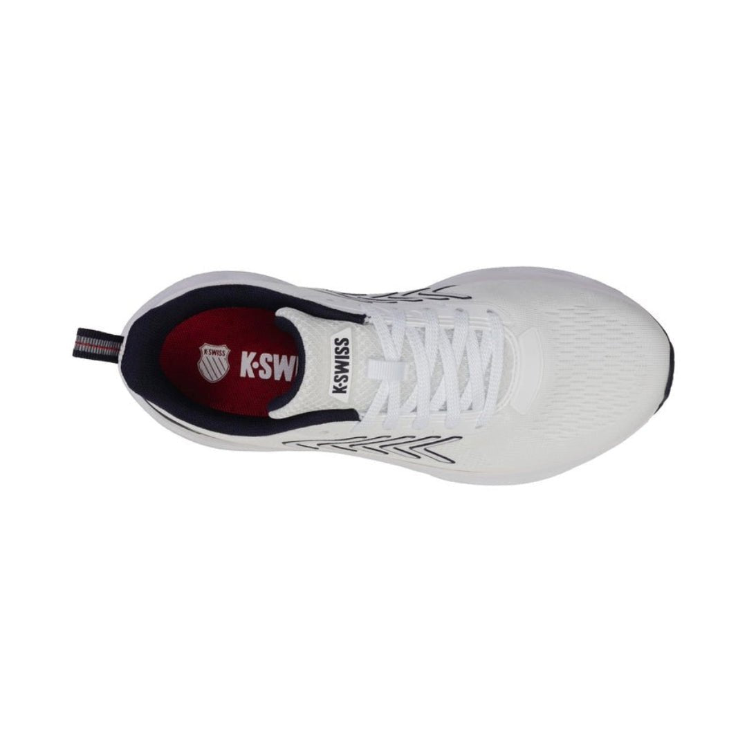 K.Swiss Men's Meleose Tubes Lite White / Navy / Red Sneaker 5