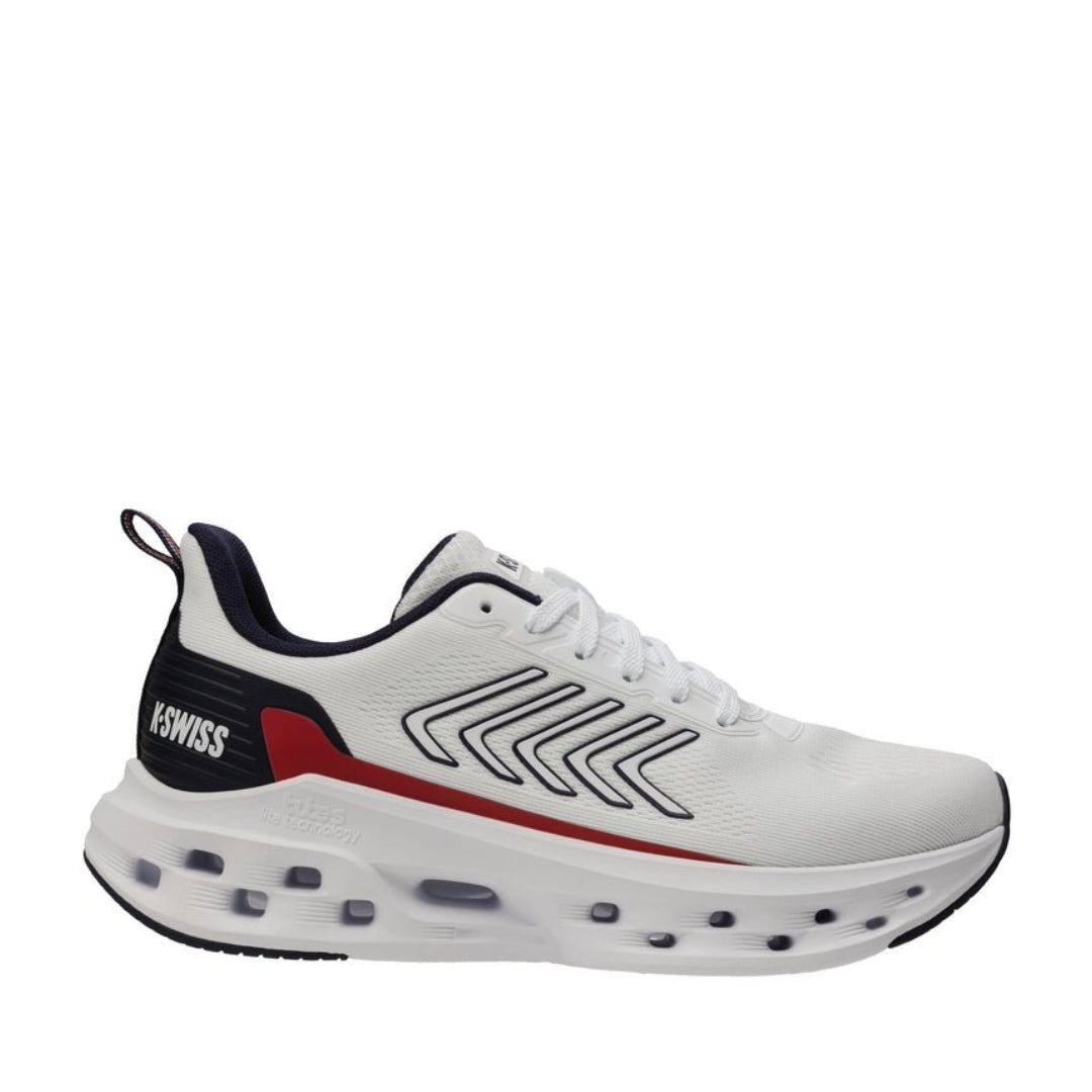 K.Swiss Men's Meleose Tubes Lite White / Navy / Red Sneaker 2