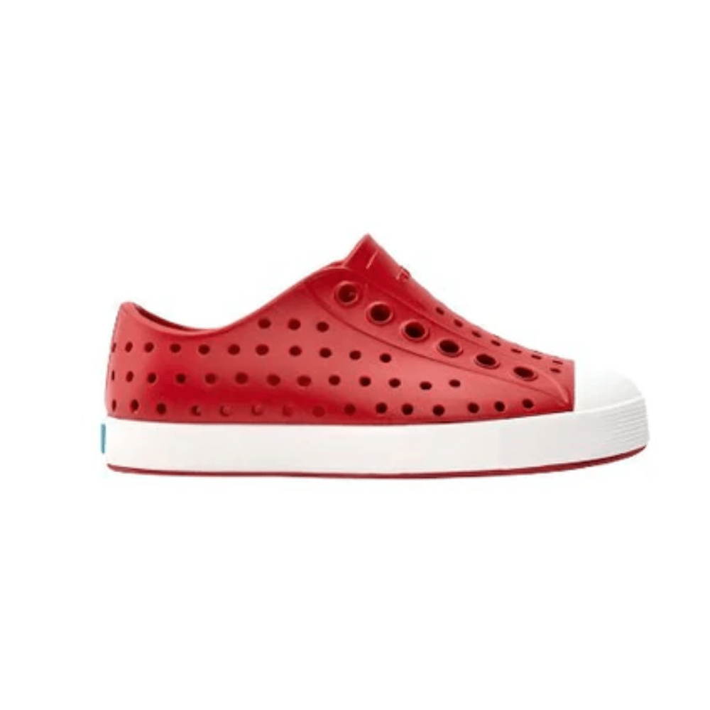 Native Shoes Jefferson Child Ruby Red / Shell White 1