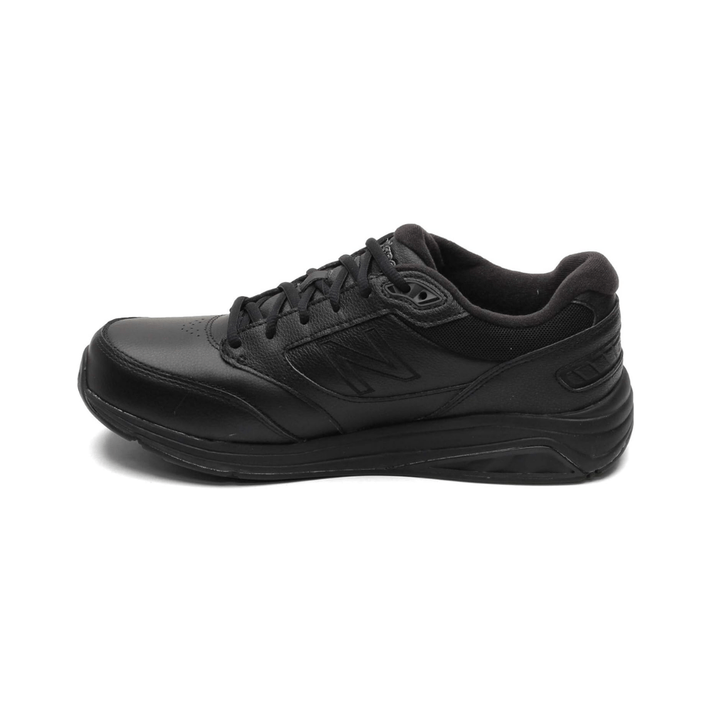 New Balance 928v3 Unisex Leather Cushioned Walking Shoes - Black 2