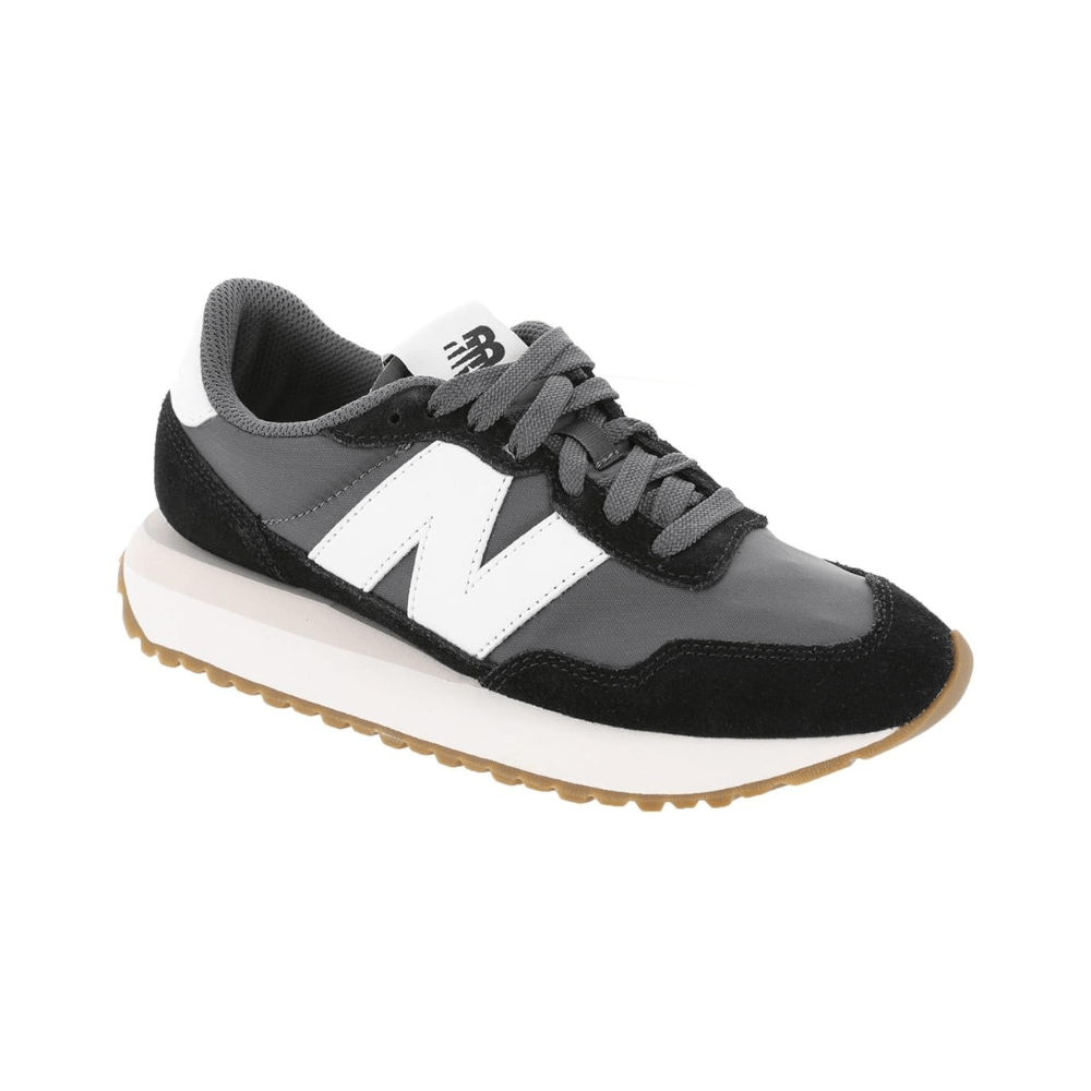 New Balance Unisex 327 Lightweight Running Shoe Black/Magnet/Sea Salt 4