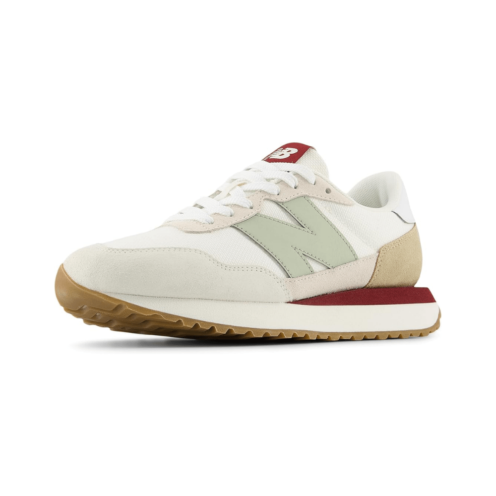 New Balance Women's 327 Retro Style - White/Green 3