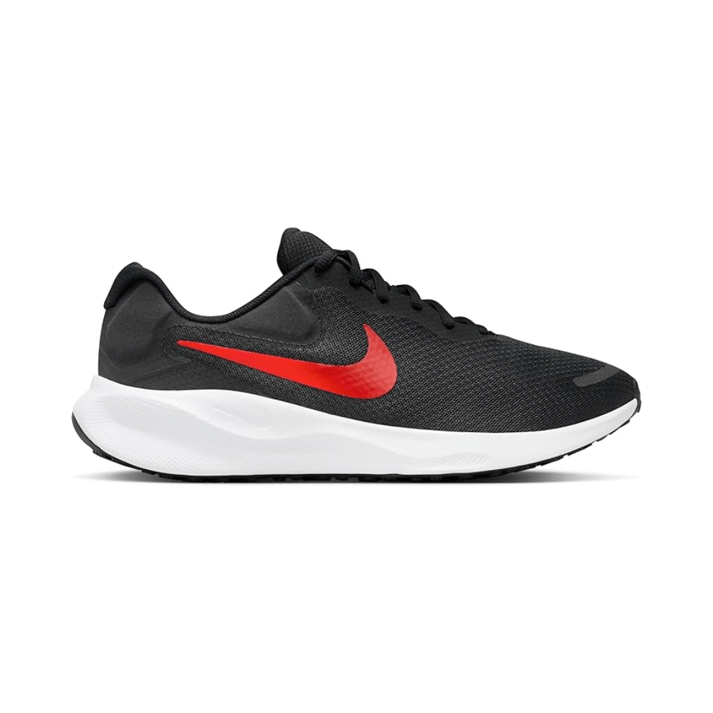 Nike Revolution 7 Running Shoe Black/White/University Red - FB2207 003 2