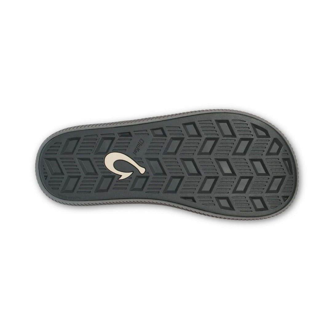 Olukai Men's Ulele Water-Ready Beach Sandals Blue Depth / Charcoal 7