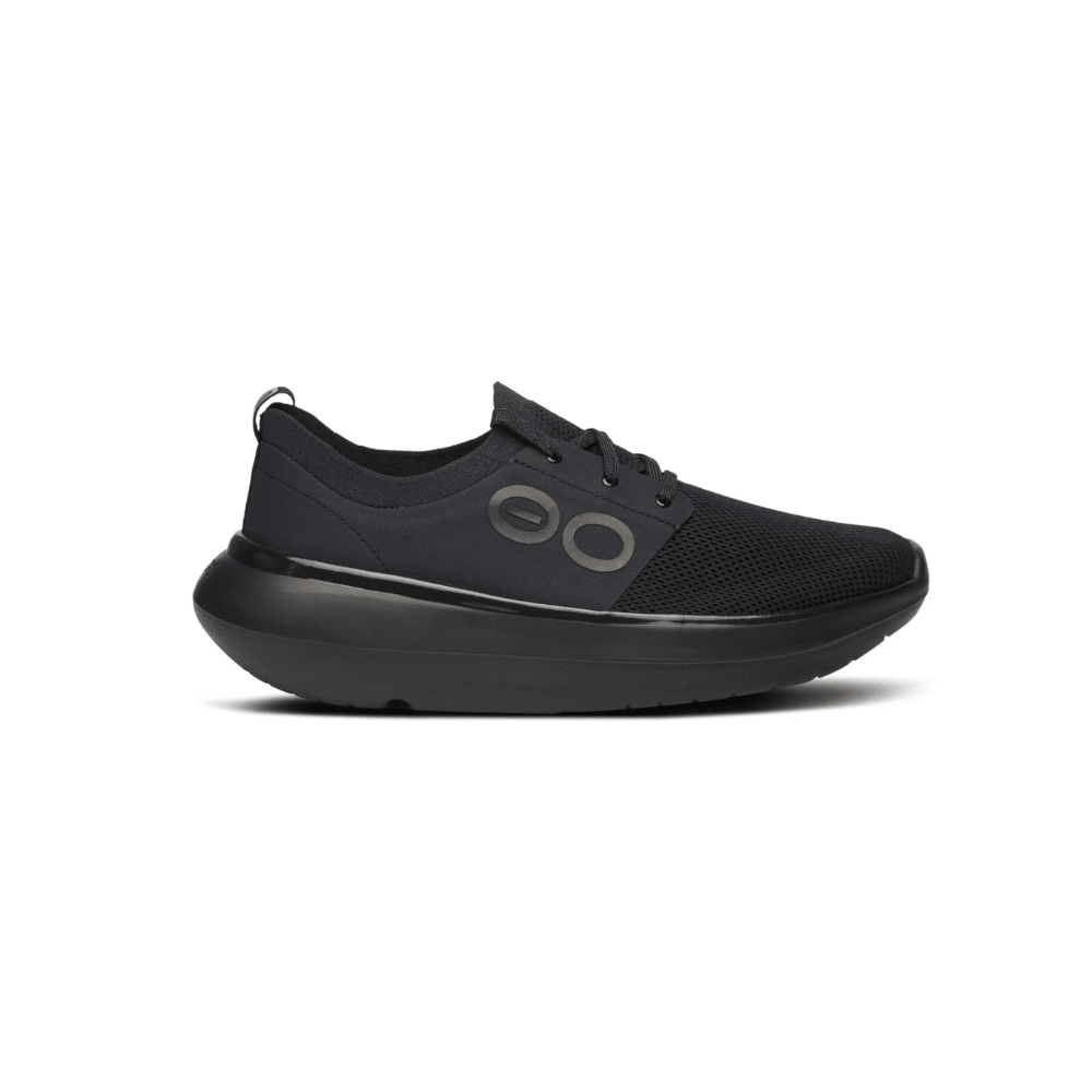 OOFOS Men's OOmy Stride Active Recovery Sneakers - Black 1