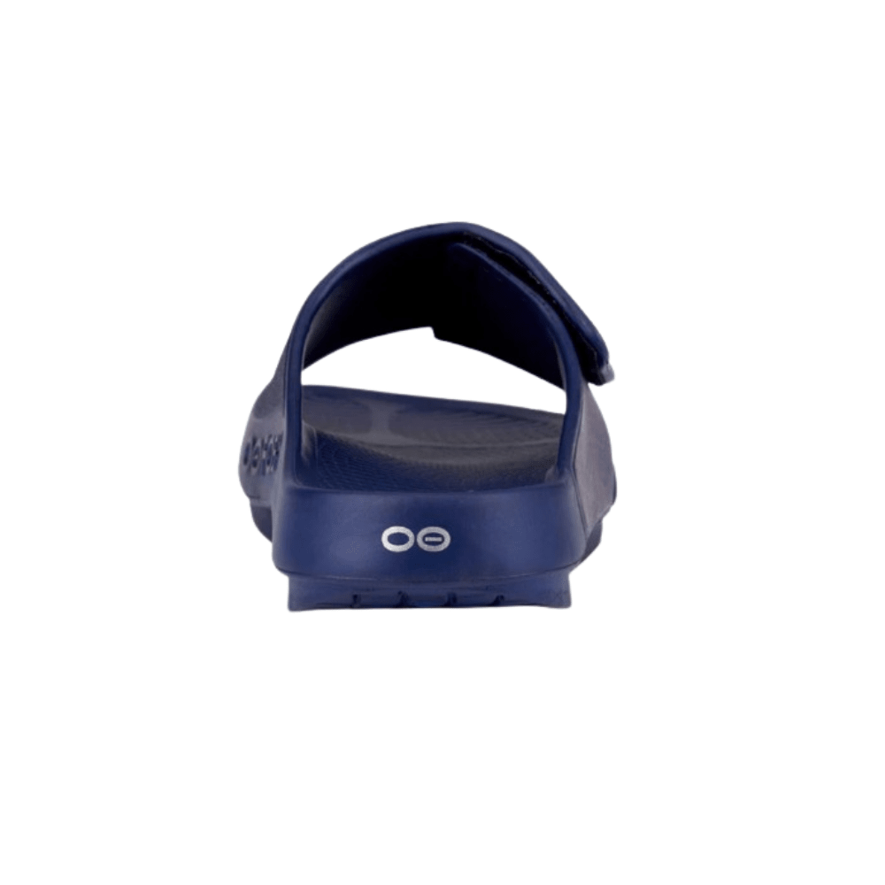 OOFOS OOahh Sport Flex Slide - Unisex - Navy 3