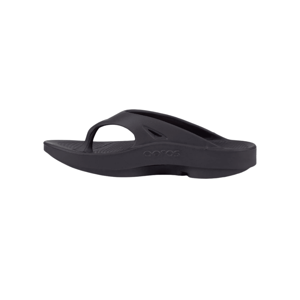 OOFOS OOriginal Thong Sandal - Unisex - Black 5