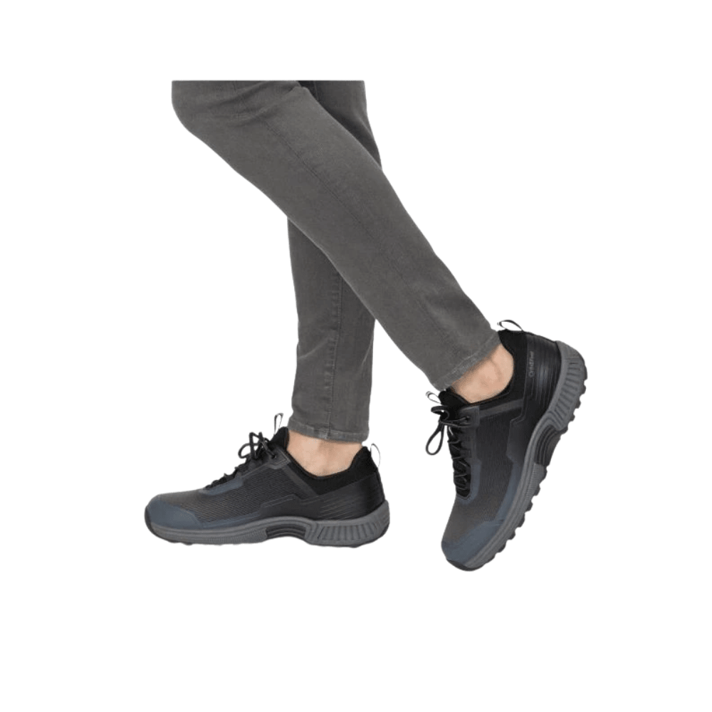 Orthofeet Bristol Women's Orthopedic Hiking Shoes Black Wide Toe Box 3