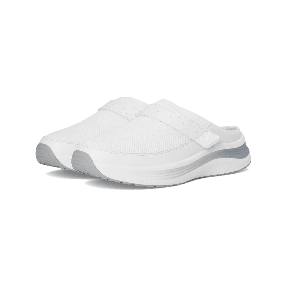 Orthofeet Iris Women's Orthopedic Clog White Slip On Comfort Shoes 7