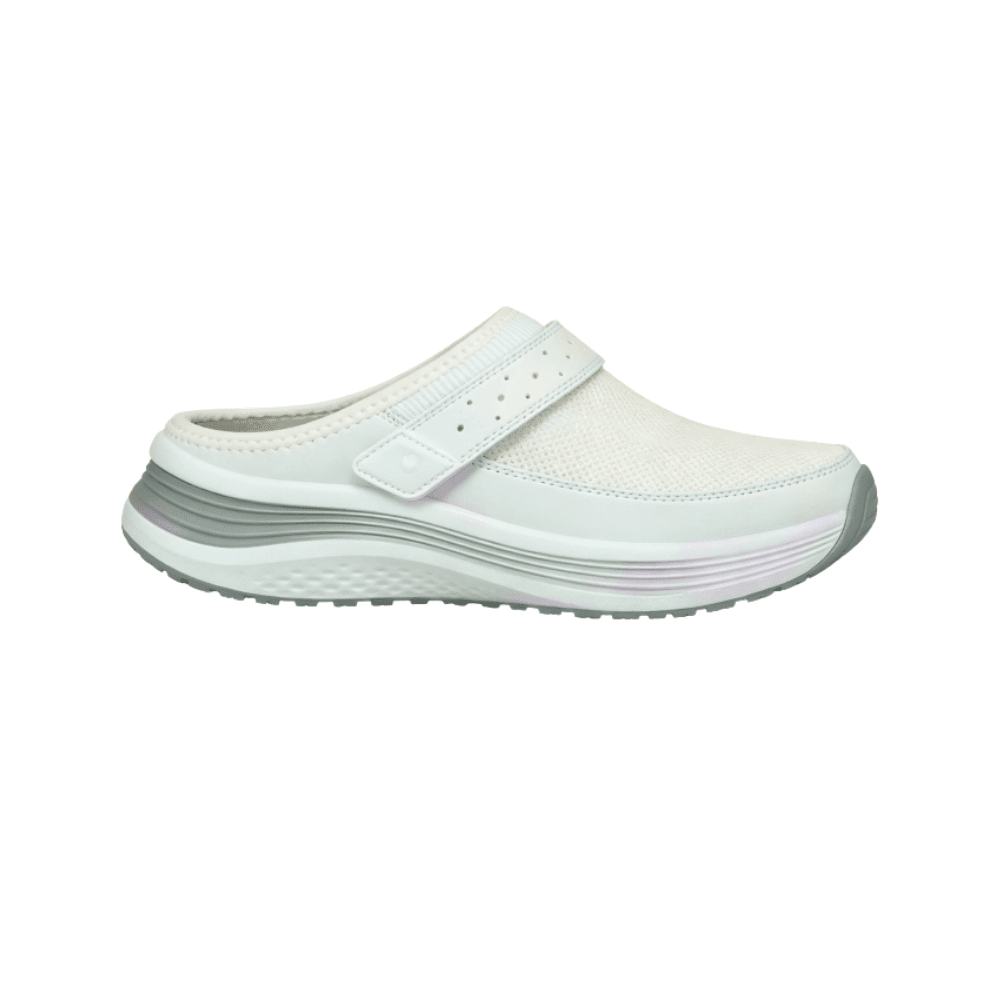 Orthofeet Iris Women's Orthopedic Clog White Slip On Comfort Shoes 1