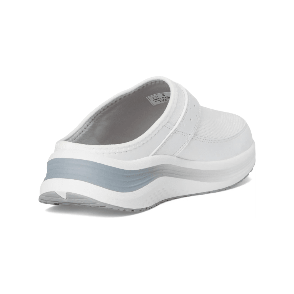 Orthofeet Iris Women's Orthopedic Clog White Slip On Comfort Shoes 4