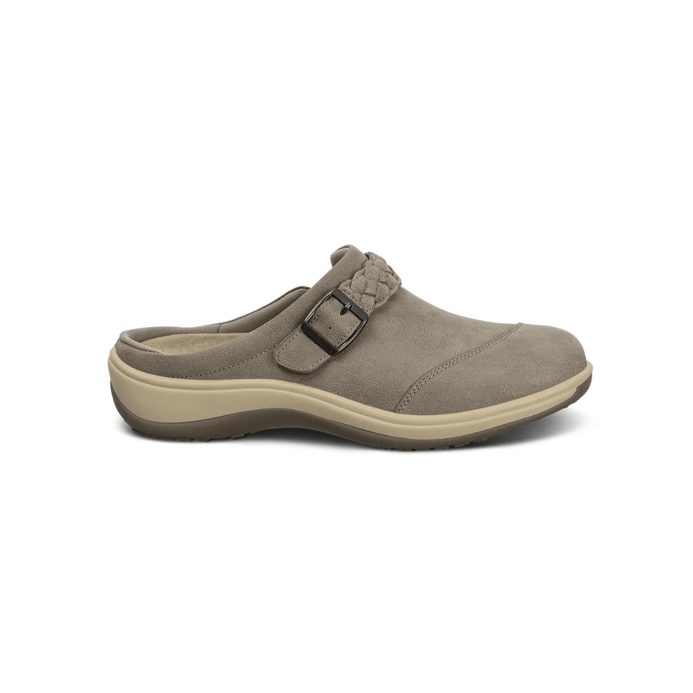 Orthofeet Irma Women’s Orthopedic Clog - Taupe 1