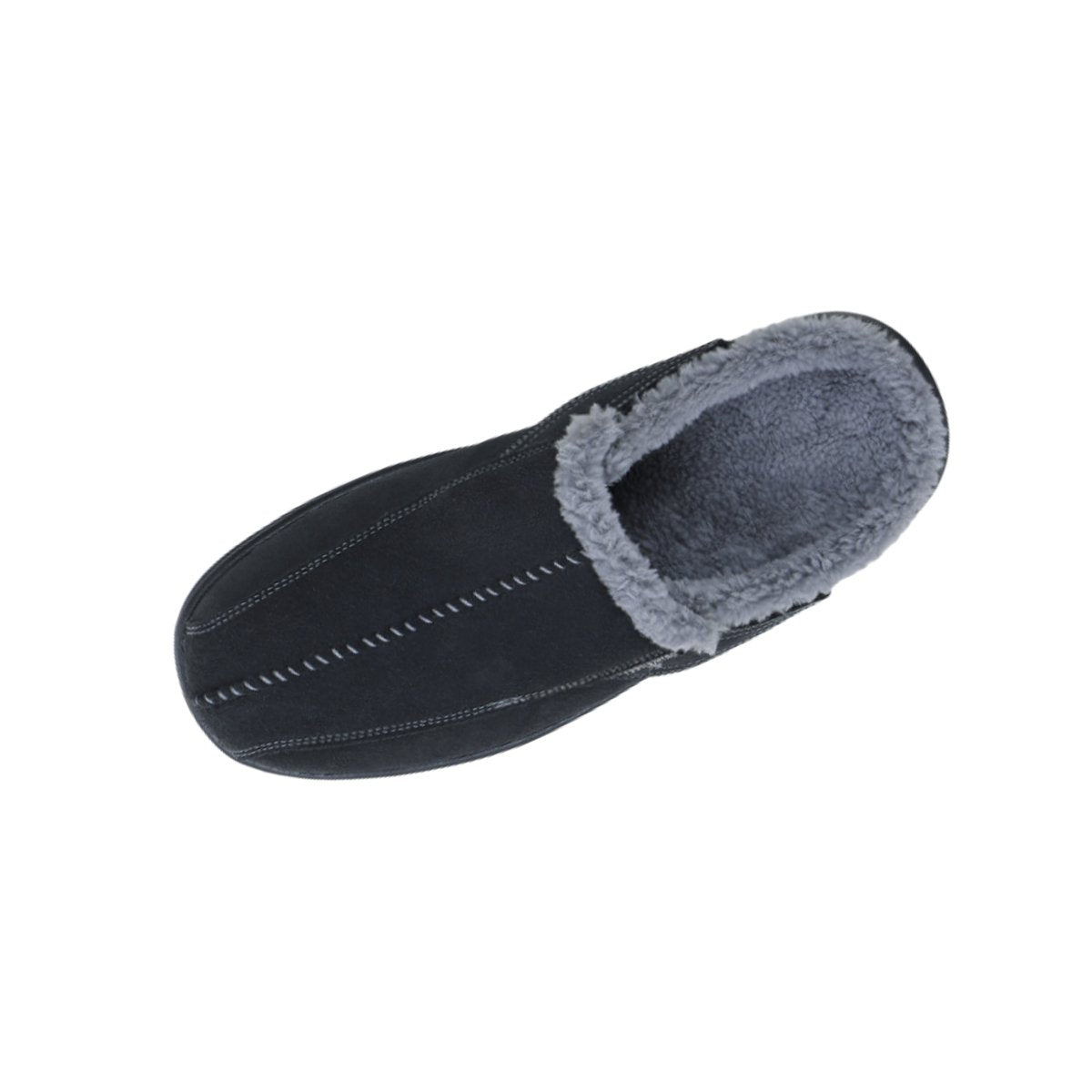 Orthofeet Men’s Asheville Custom Orthotic Compatible Slippers – Black 3