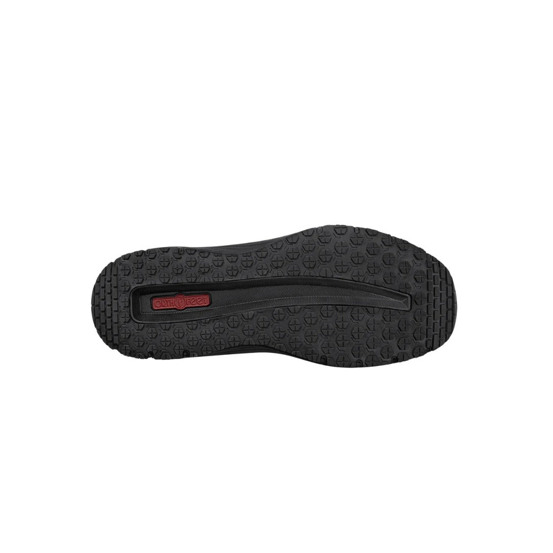 Orthofeet Men’s Navigate Hands‑Free Athletic Sneaker – Black 25002