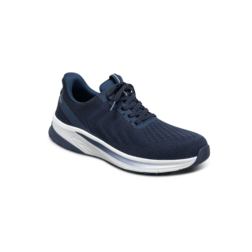 Orthofeet Men’s Tilos Hands‑Free Athletic Sneaker – Navy 20022M 1